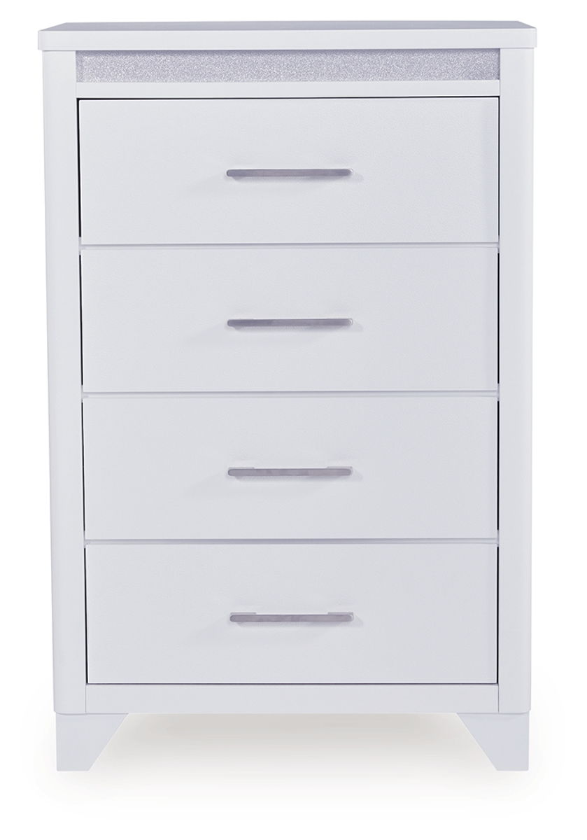 Jarlee - Four Drawer Chest - White - Image 4