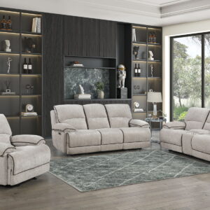 Camden - Glider Recliner - Beige / Brown