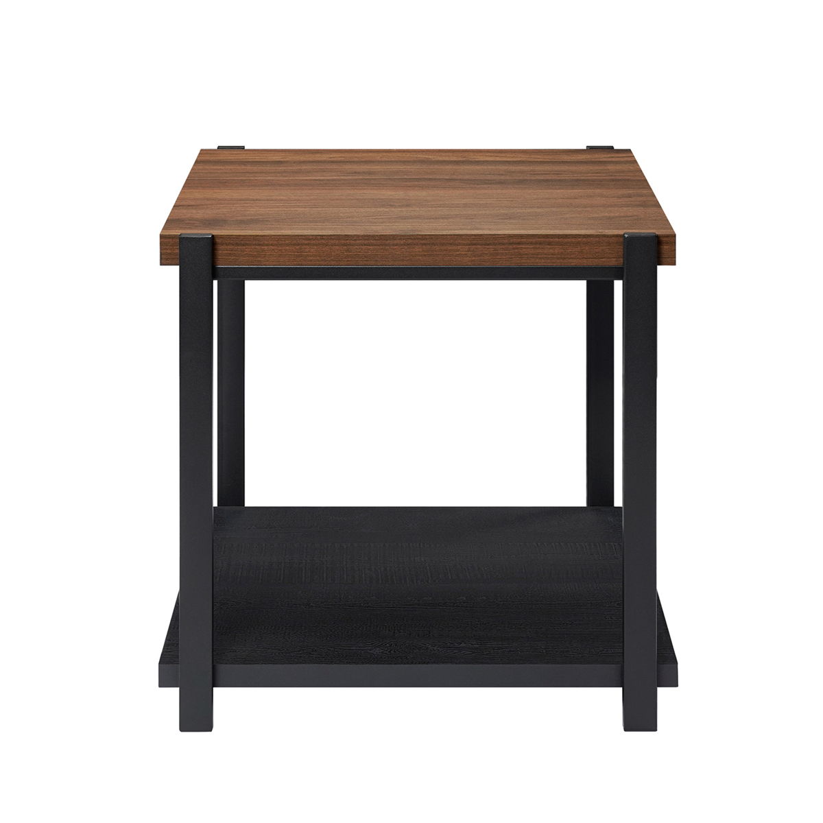 Linea - 3 Piece Occasional Set (1 Coffee & 2 End Tables) - Black / Brown - Image 5