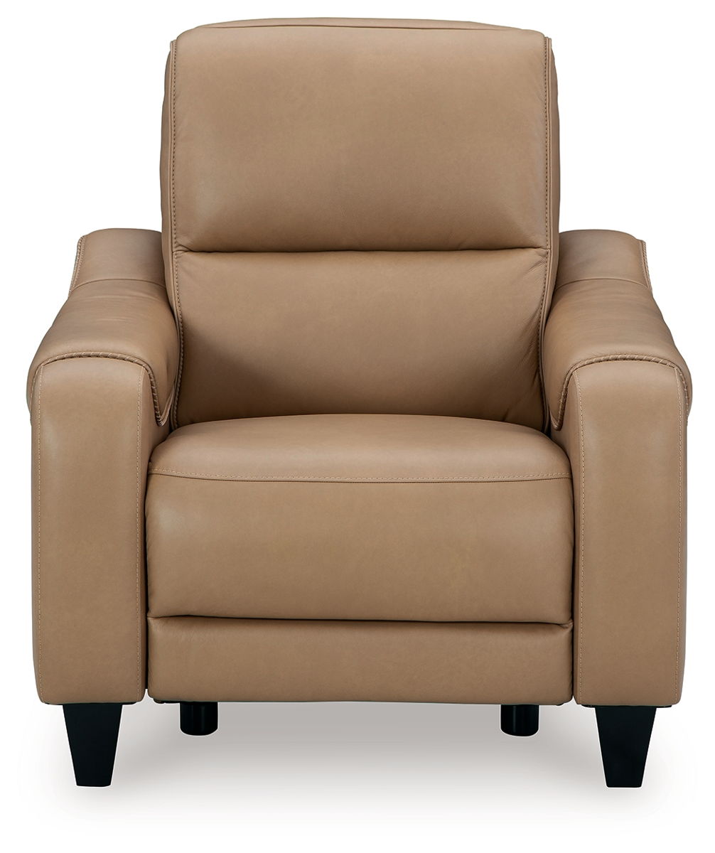 Mosswell - Power Recliner With Adj Headrest - Toffee - Image 5