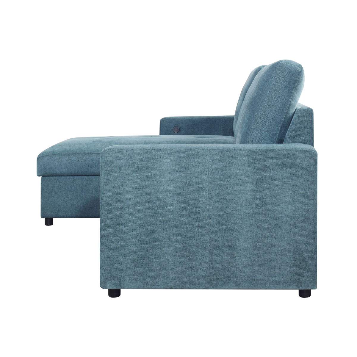 Greer - 2 Pieces LAF Sofa/Chaise - Green - Image 6