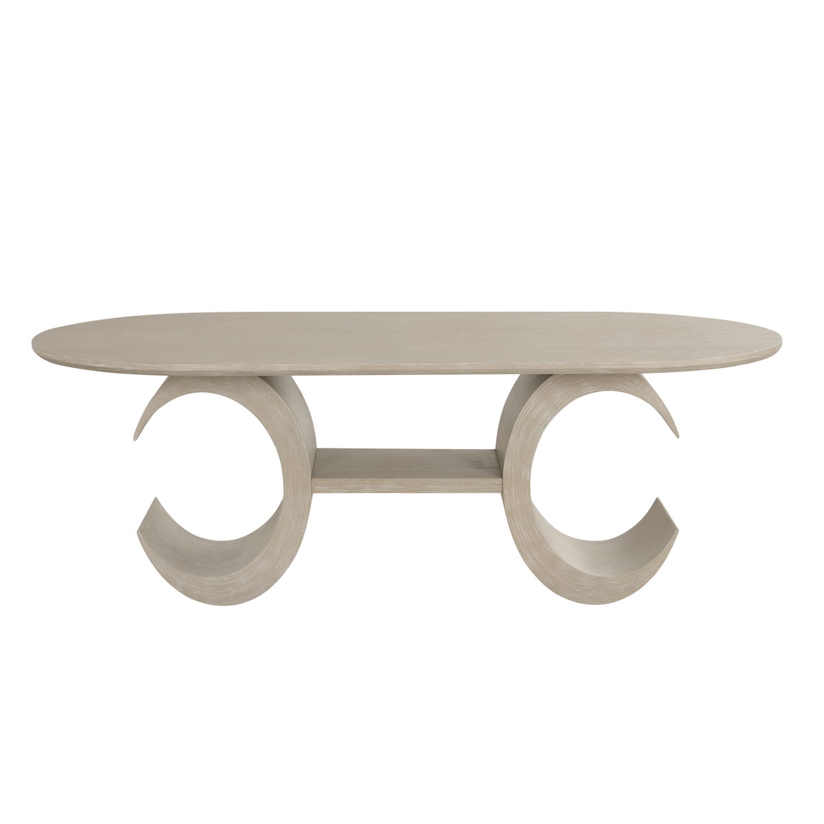 Gwendolyn - Oval Table Top And Base - Beige - Image 5