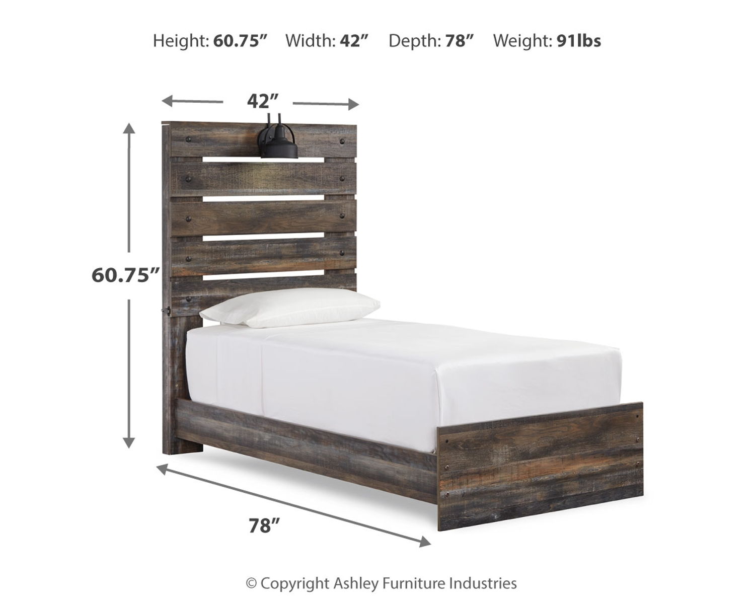 Drystan - Panel Bed - Image 7
