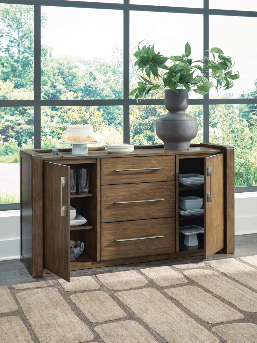 Marxmore - Dining Room Server - Brown - Image 3