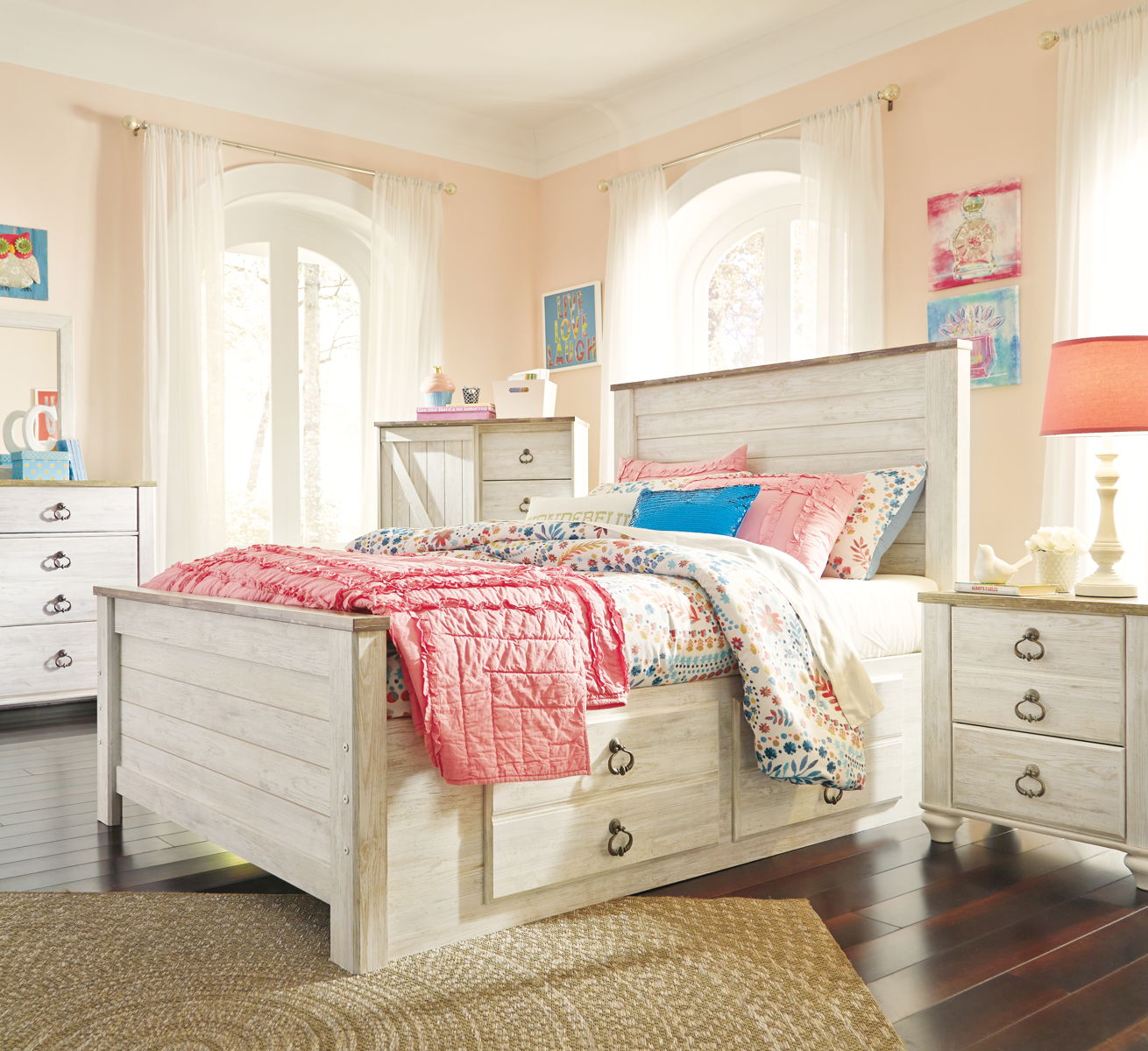 Willowton - Panel Bed - Image 11