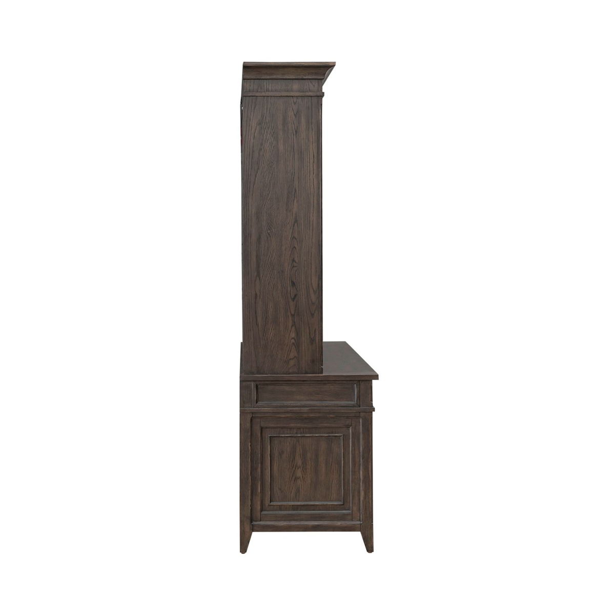 Paradise Valley - Credenza & Hutch - Saddle Brown - Image 2