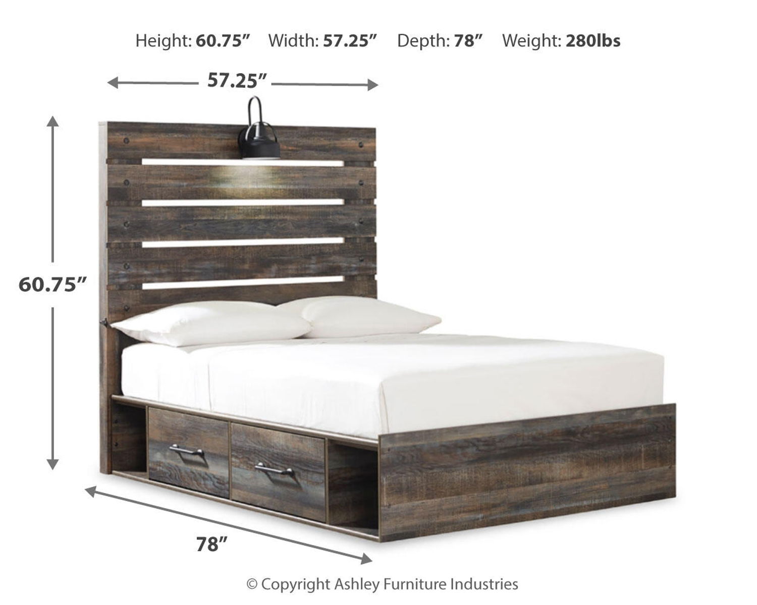 Drystan - Panel Bed - Image 48