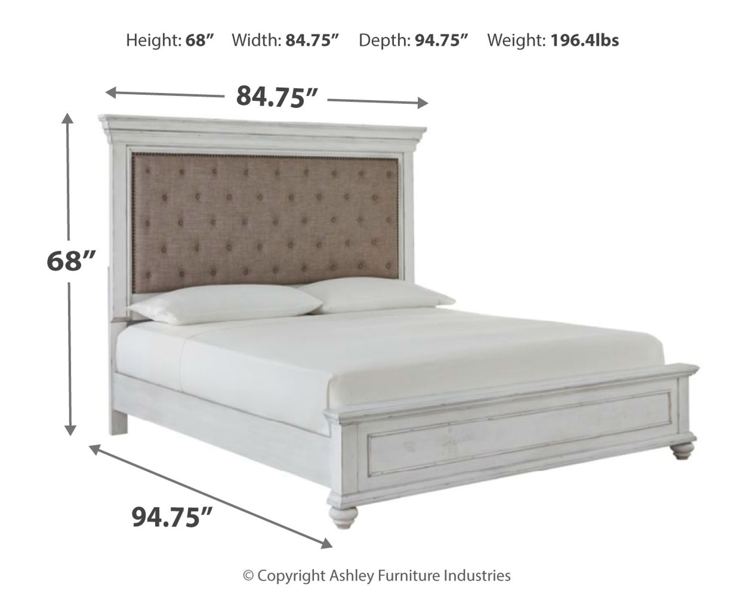 Kanwyn - Upholstered Panel Bed - Image 10