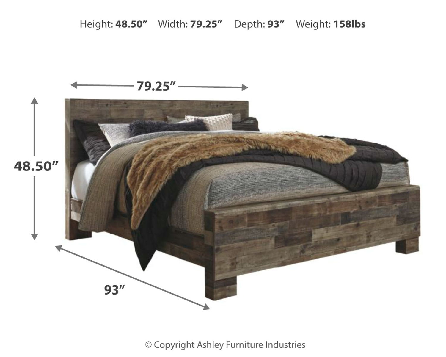 Derekson - Panel Bed - Image 33