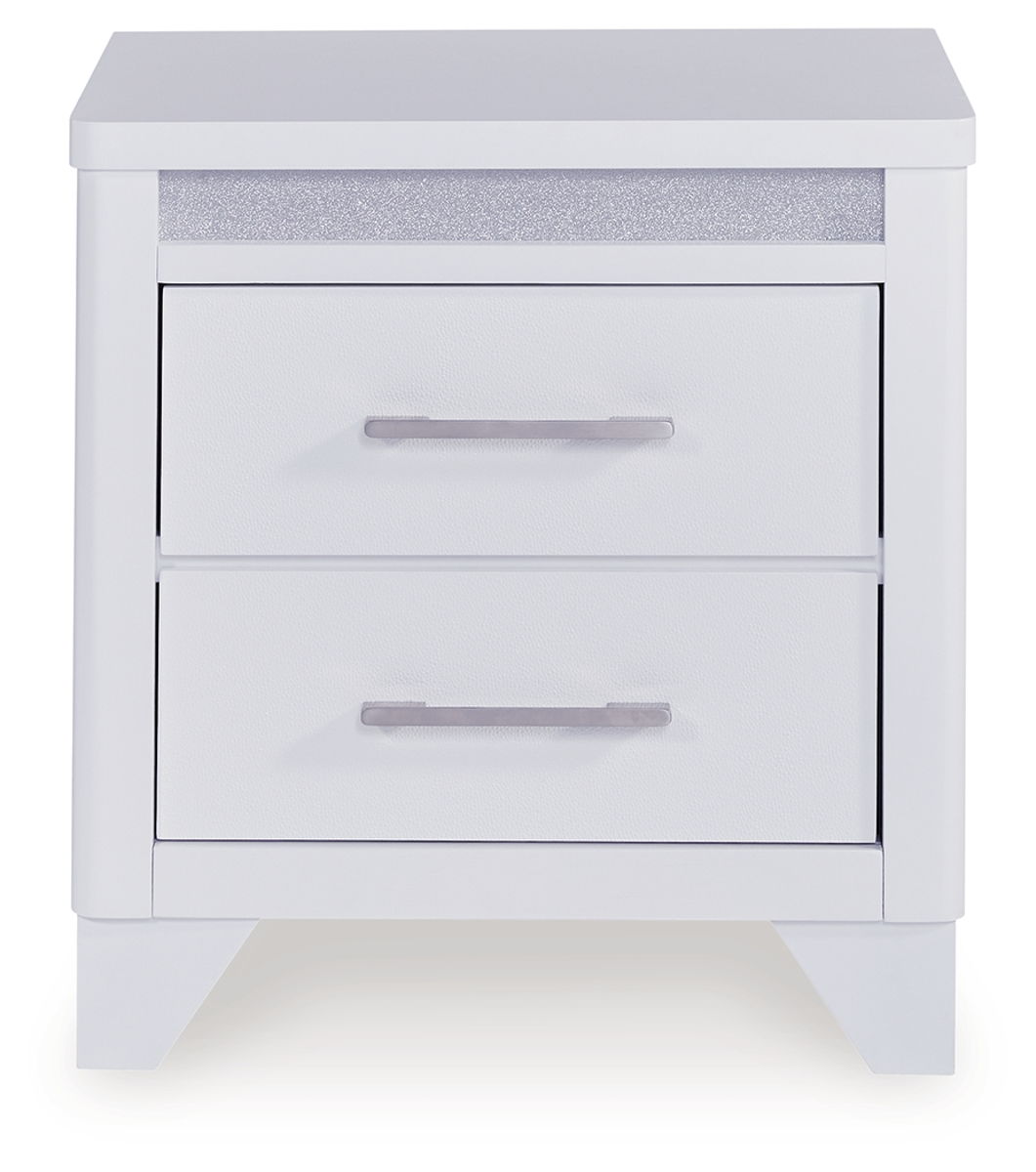 Jarlee - Two Drawer Night Stand - White - Image 9