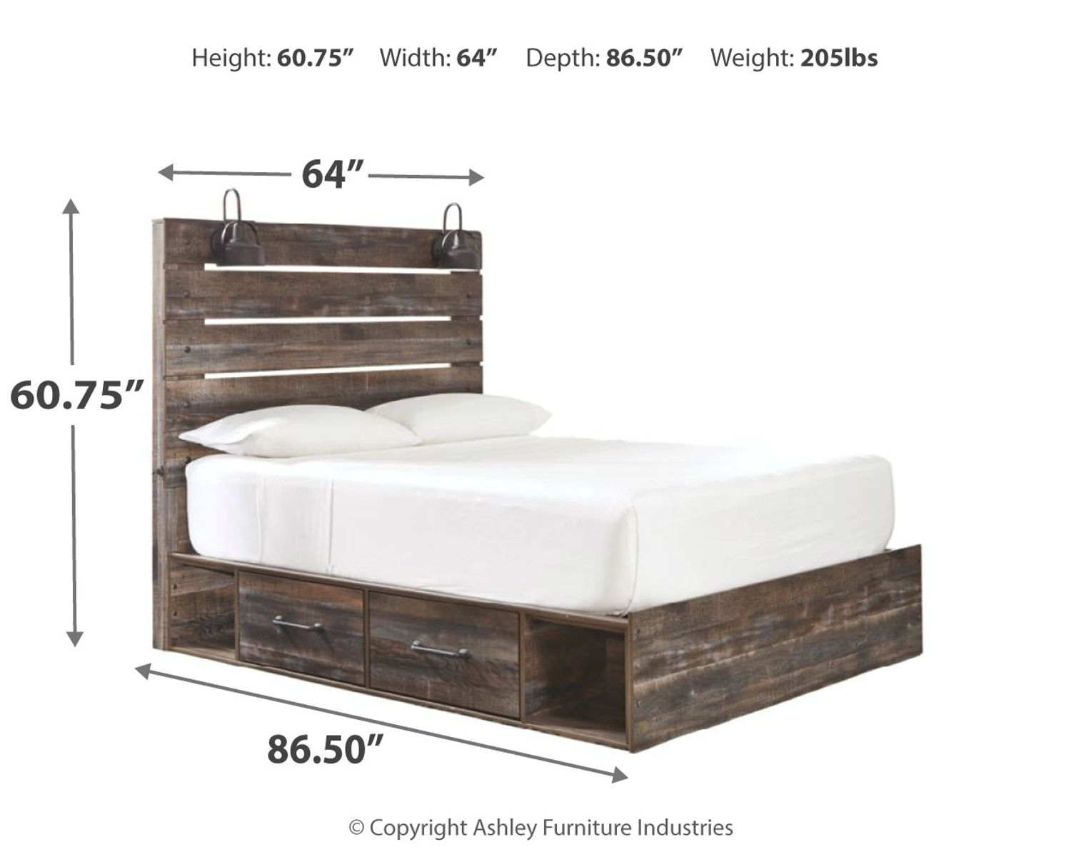Drystan - Panel Bed - Image 5