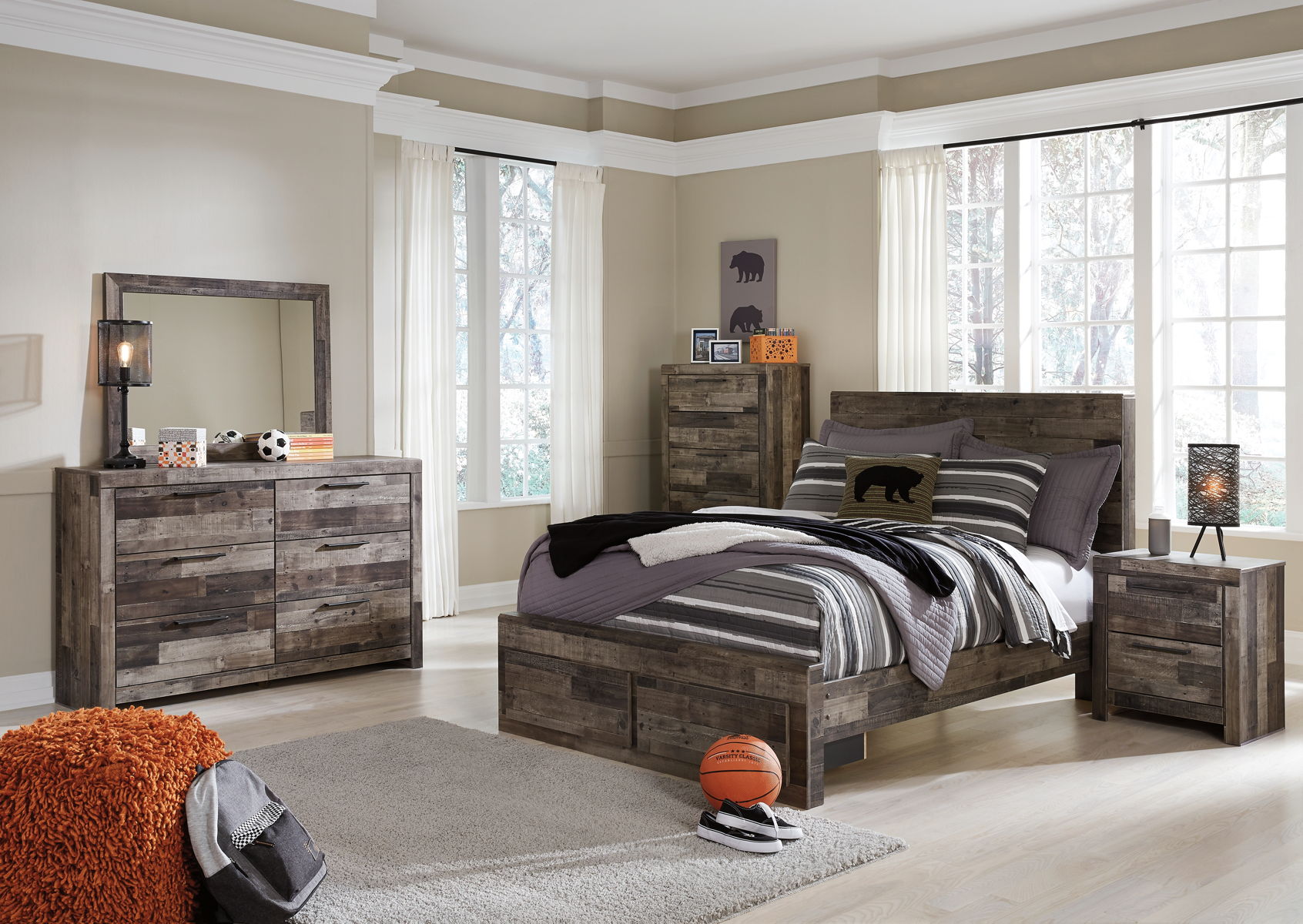 Derekson - Panel Bed - Image 39