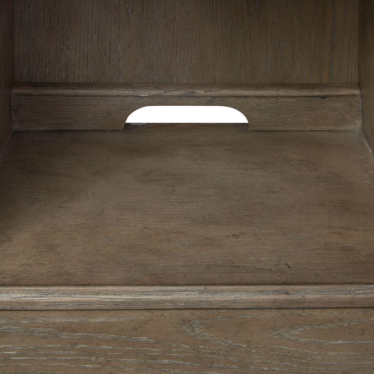 Simply Elegant - Credenza & Hutch - Heathered Taupe - Image 4