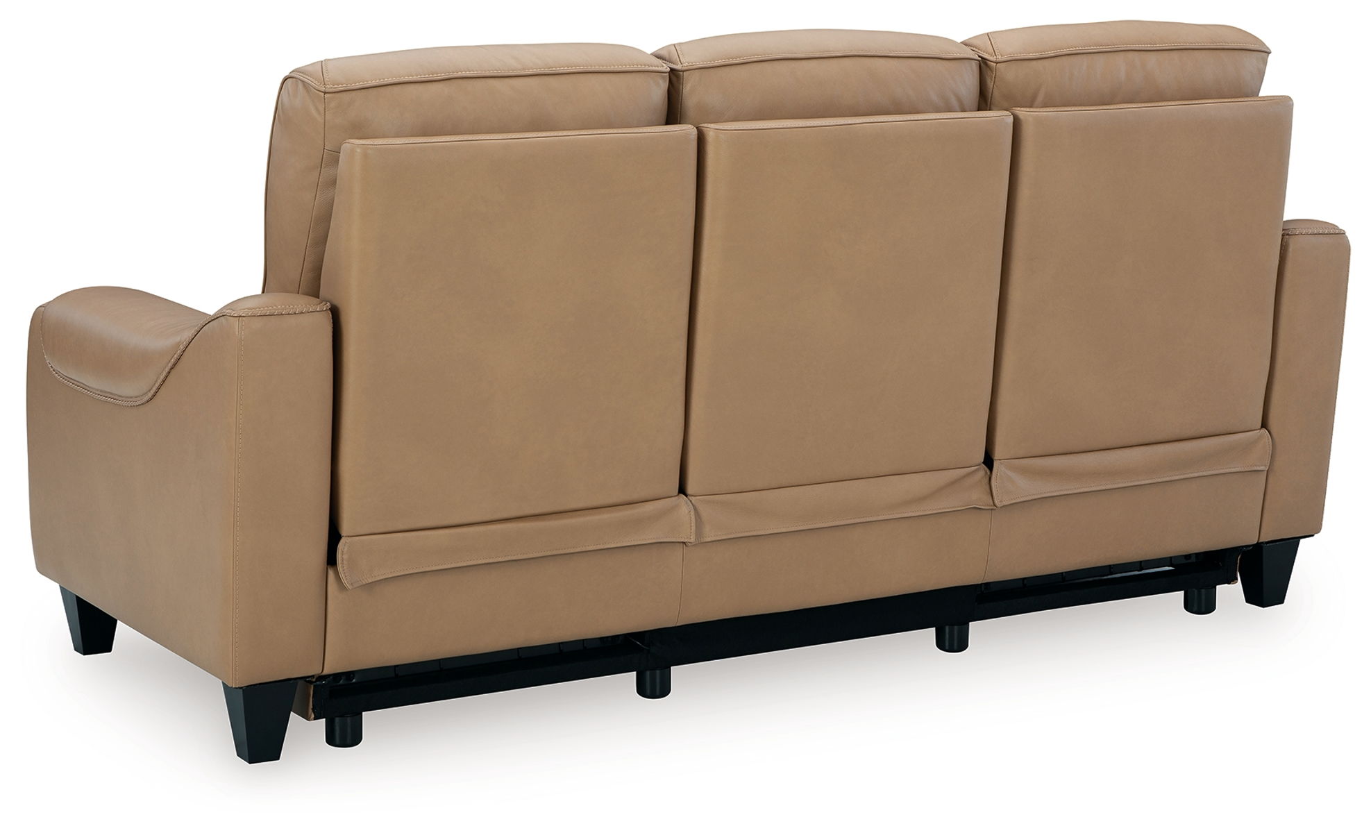 Mosswell - Power Reclining Sofa With Adj Headrest - Toffee - Image 7