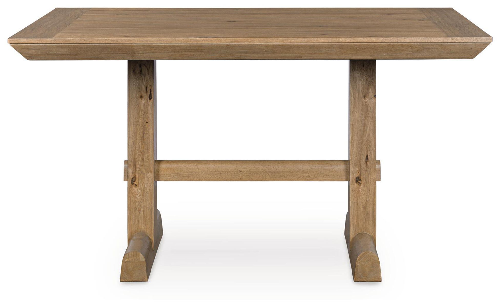 Ridgester - Rectangular Dining Room Counter Table - Light Brown - Image 5