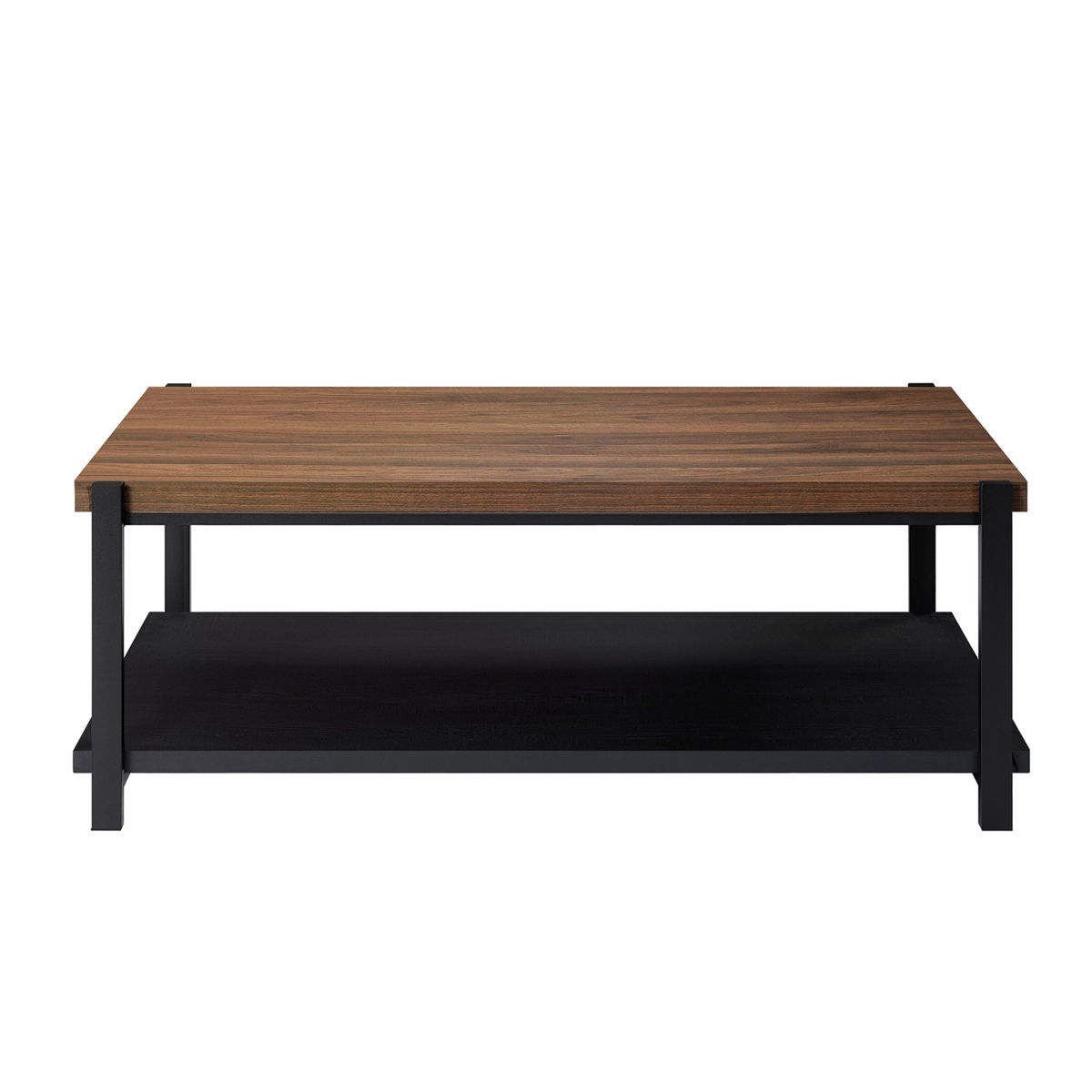 Linea - 3 Piece Occasional Set (1 Coffee & 2 End Tables) - Black / Brown - Image 4