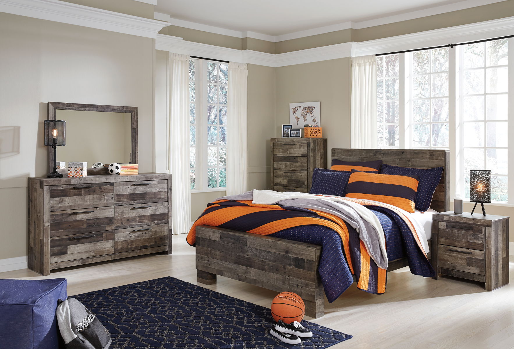 Derekson - Panel Bed - Image 30