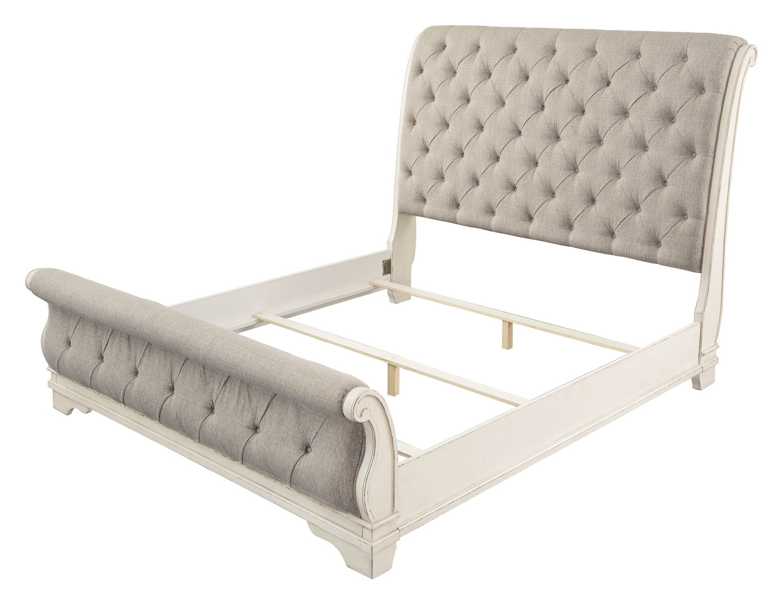 Realyn - Upholstered Sleigh Bed - Image 4