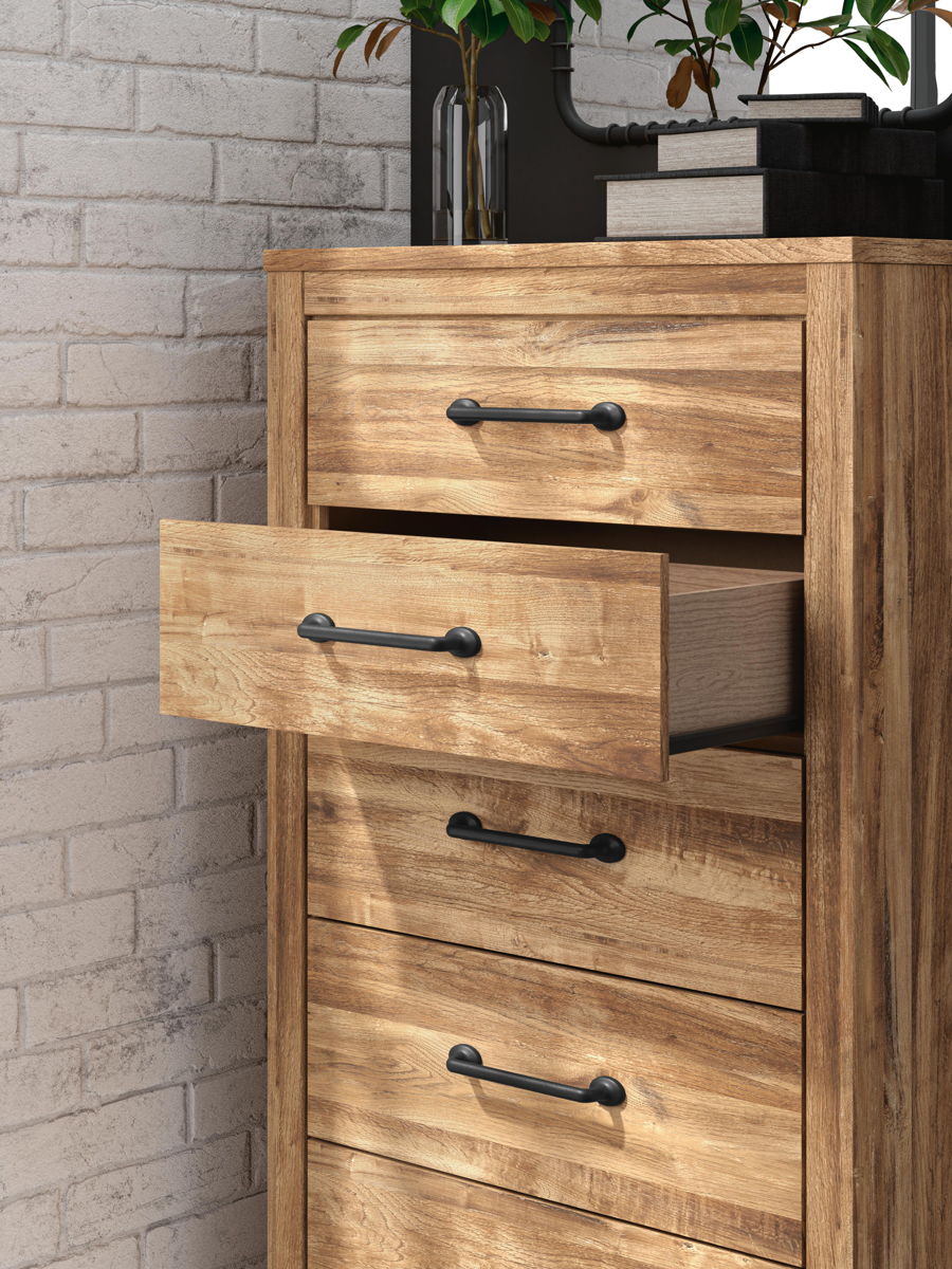 Maystonna - Five Drawer Chest - Brown - Image 11