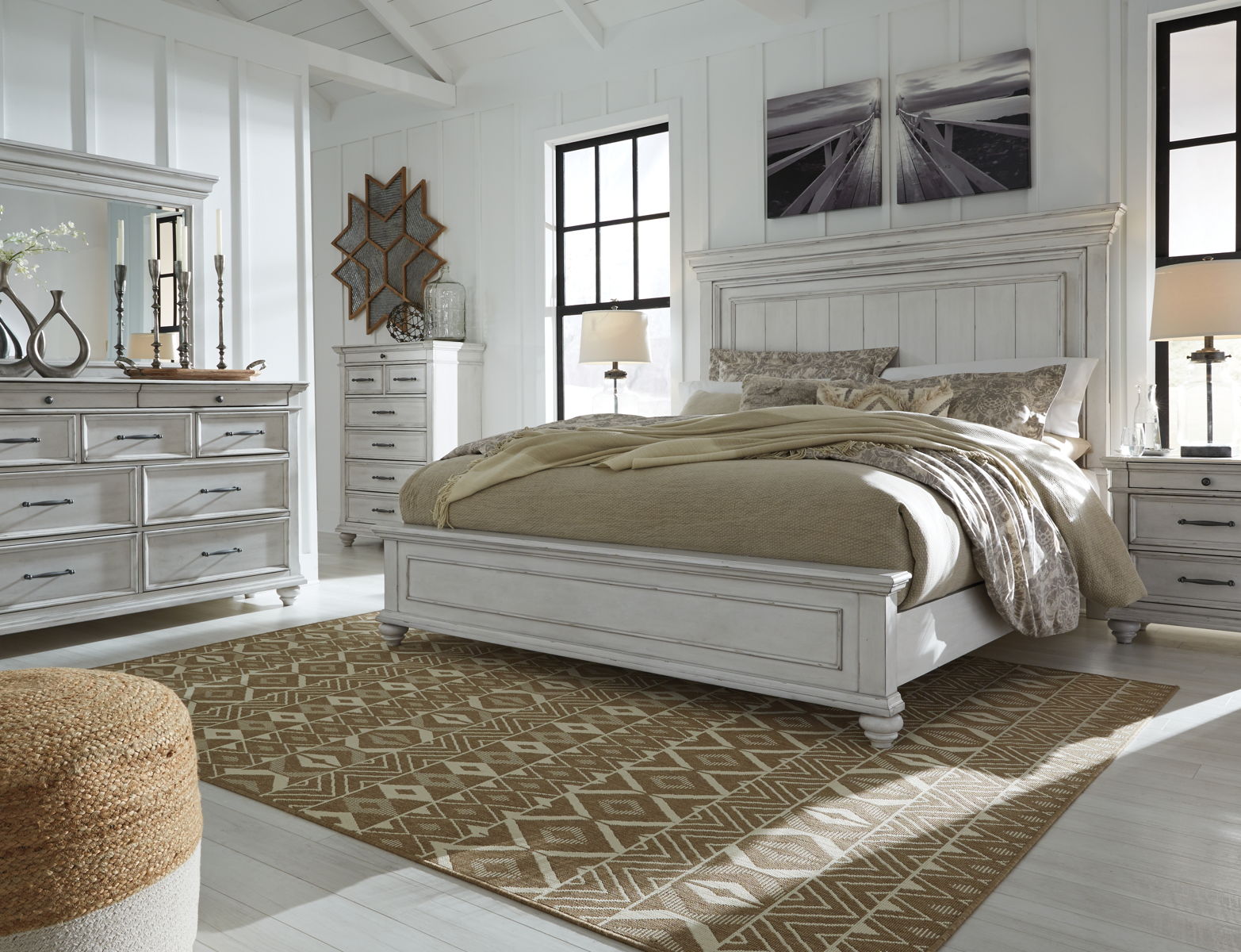 Kanwyn - Panel Bed - Image 4
