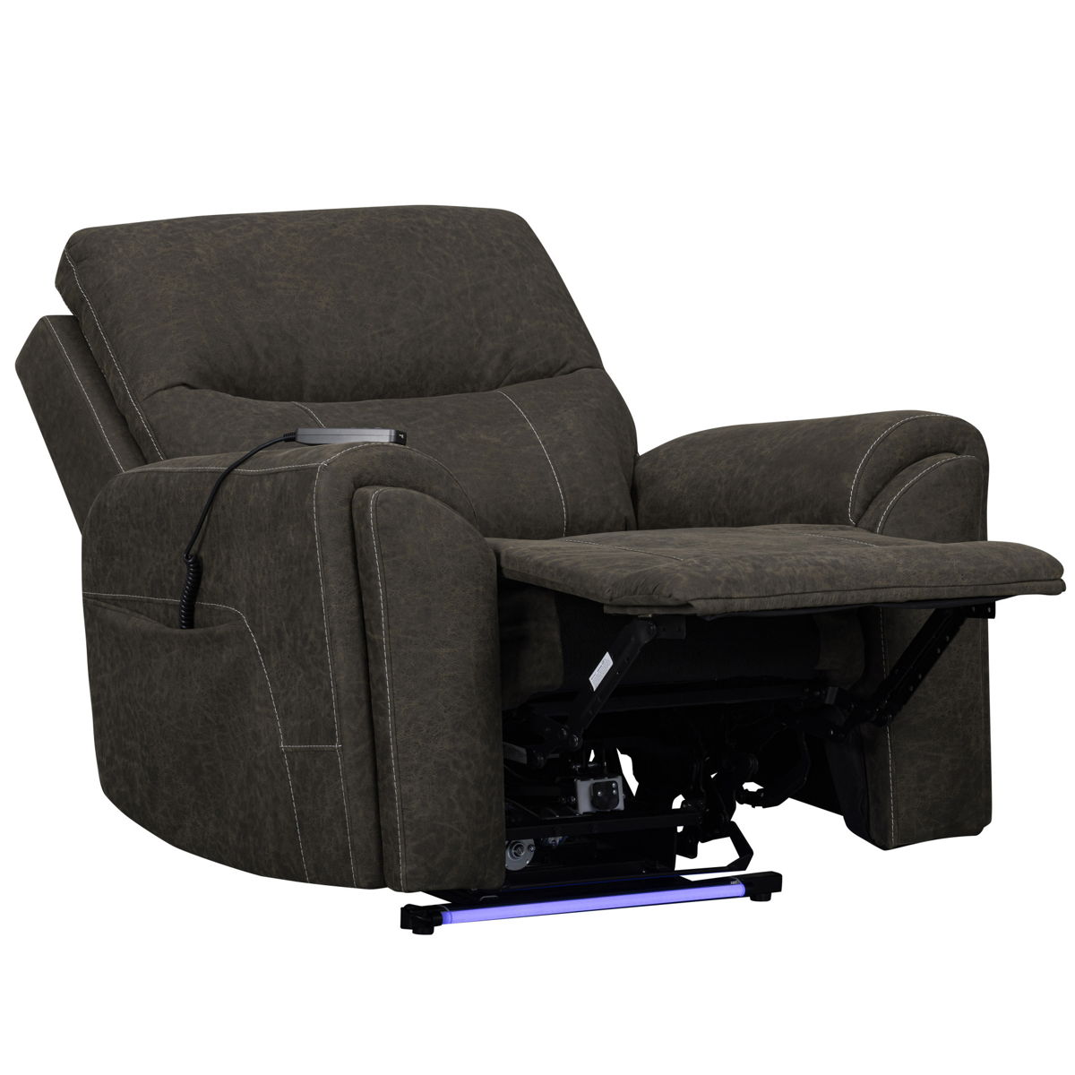 Gaia - Auto Glider Recliner With Power Headrest & Footrest - Image 4