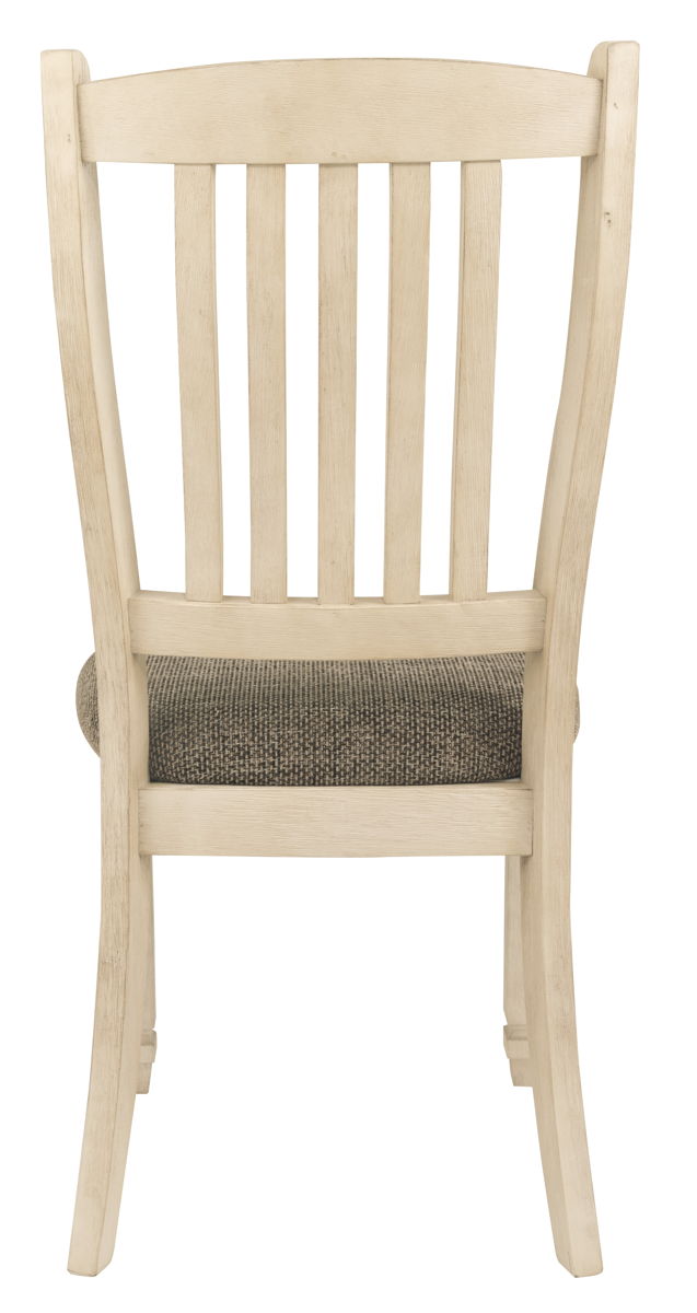 Bolanburg - Dining UPH Side Chair (Set of 2) - Rake Back - Brown / Beige - Image 7