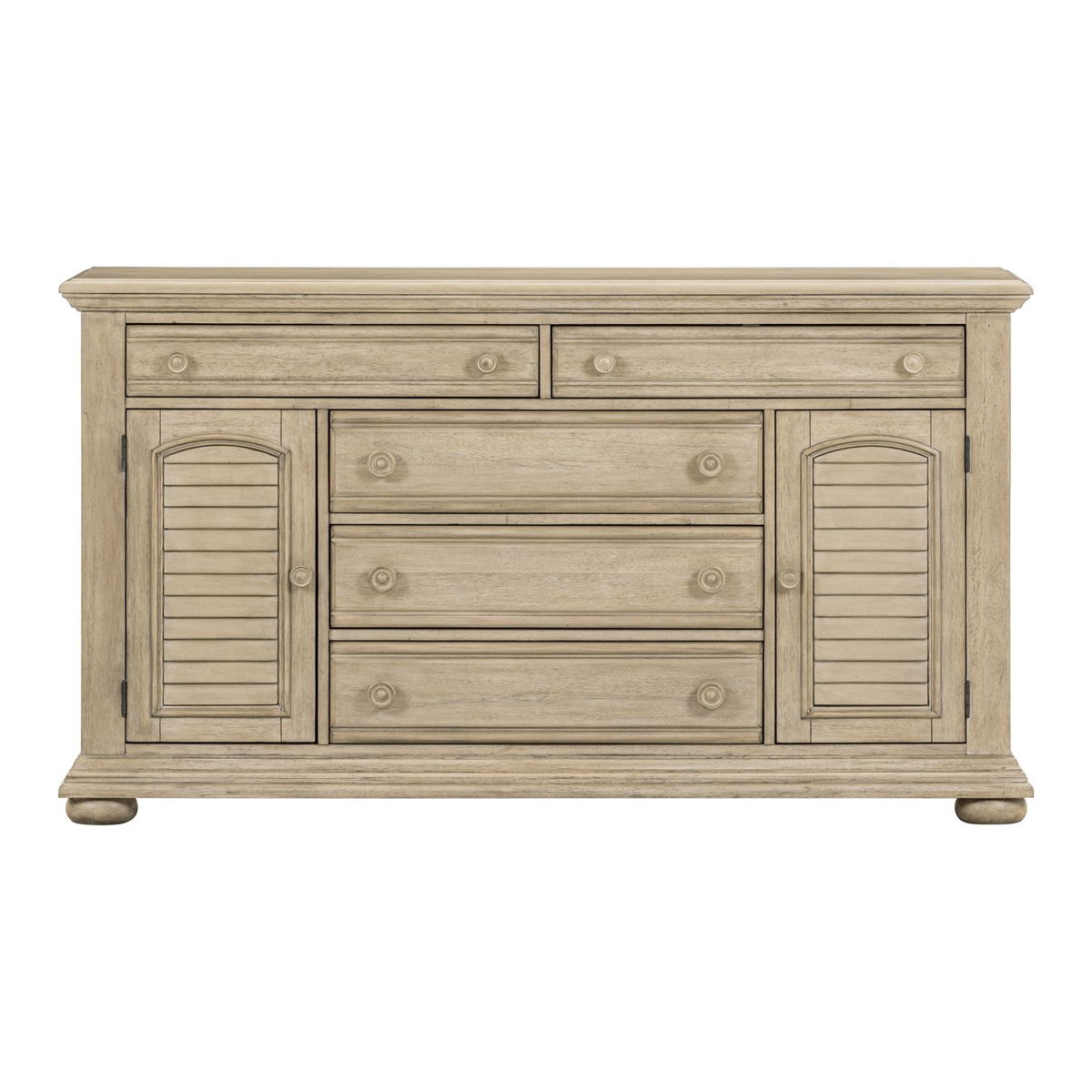Summer House - 2 Door 5 Drawer Dresser - Sand Dune - Image 2