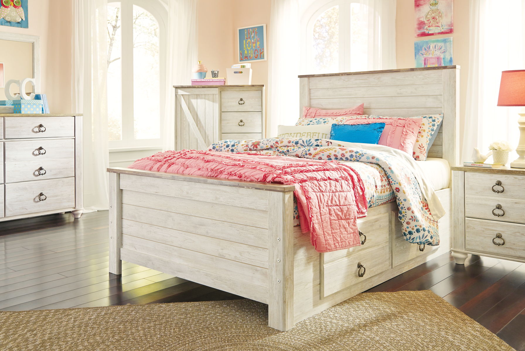 Willowton - Panel Bed - Image 13