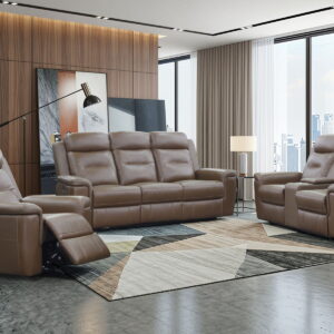 Keldon - Reclining Sofa - Brown