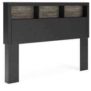 Broachmyn - Lighted Bookcase Headboard