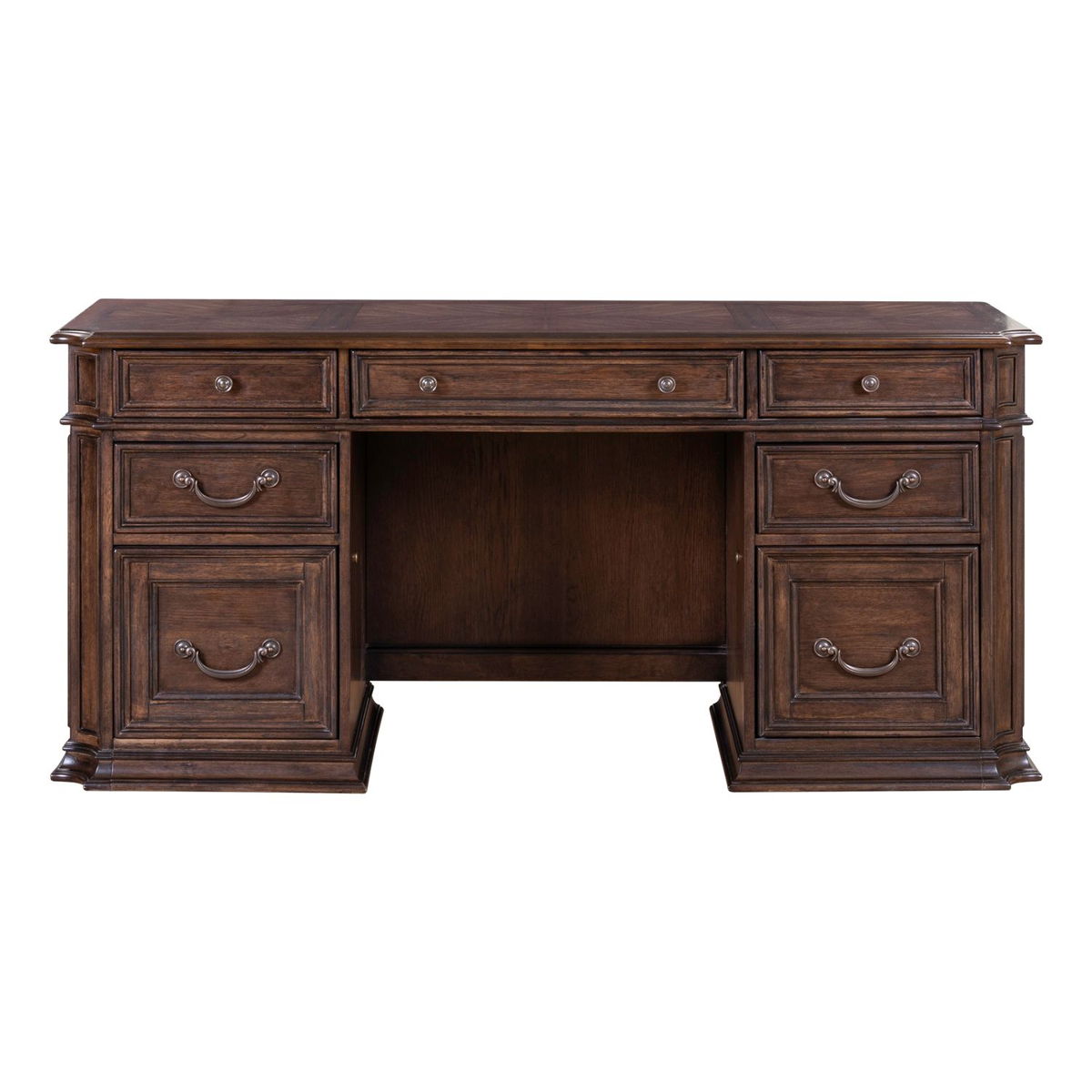 Providence Park - Jr Executive Credenza - Chateau Brown - Image 4