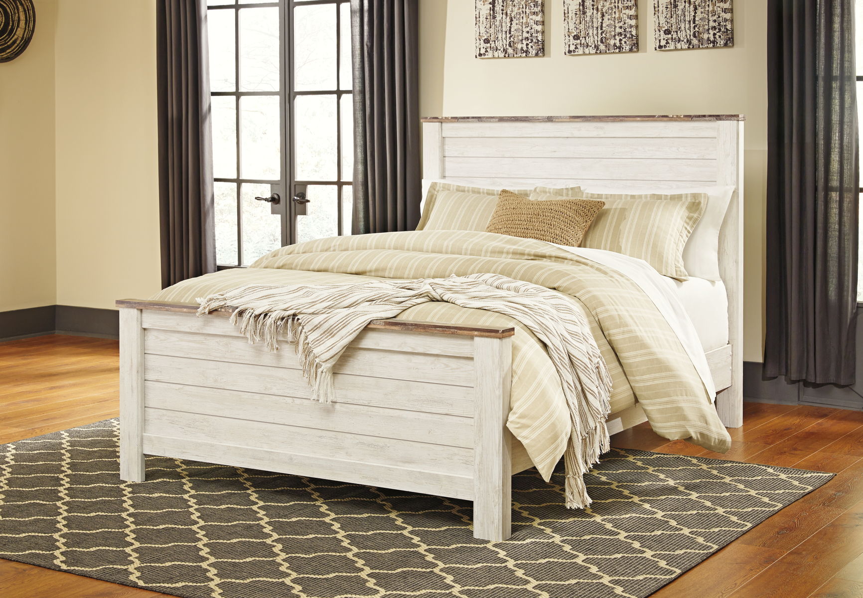 Willowton - Panel Bed - Image 8