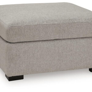 ModMax Luxe - Oversized Accent Ottoman - Flint