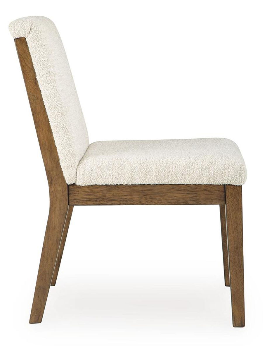 Marxmore - Dining Upholstered Side Chair (Set of 2) - Beige / Brown - Image 6
