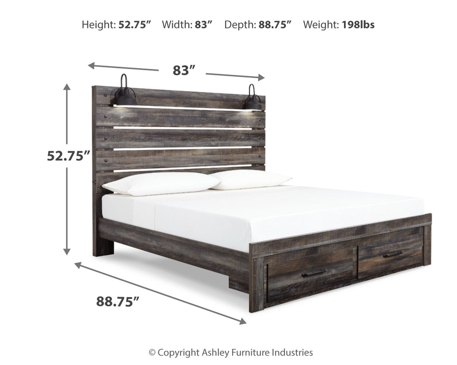 Drystan - Panel Bed - Image 31