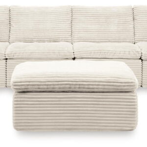 Fannin - 4-Piece Sectional With Ottoman - Ivory