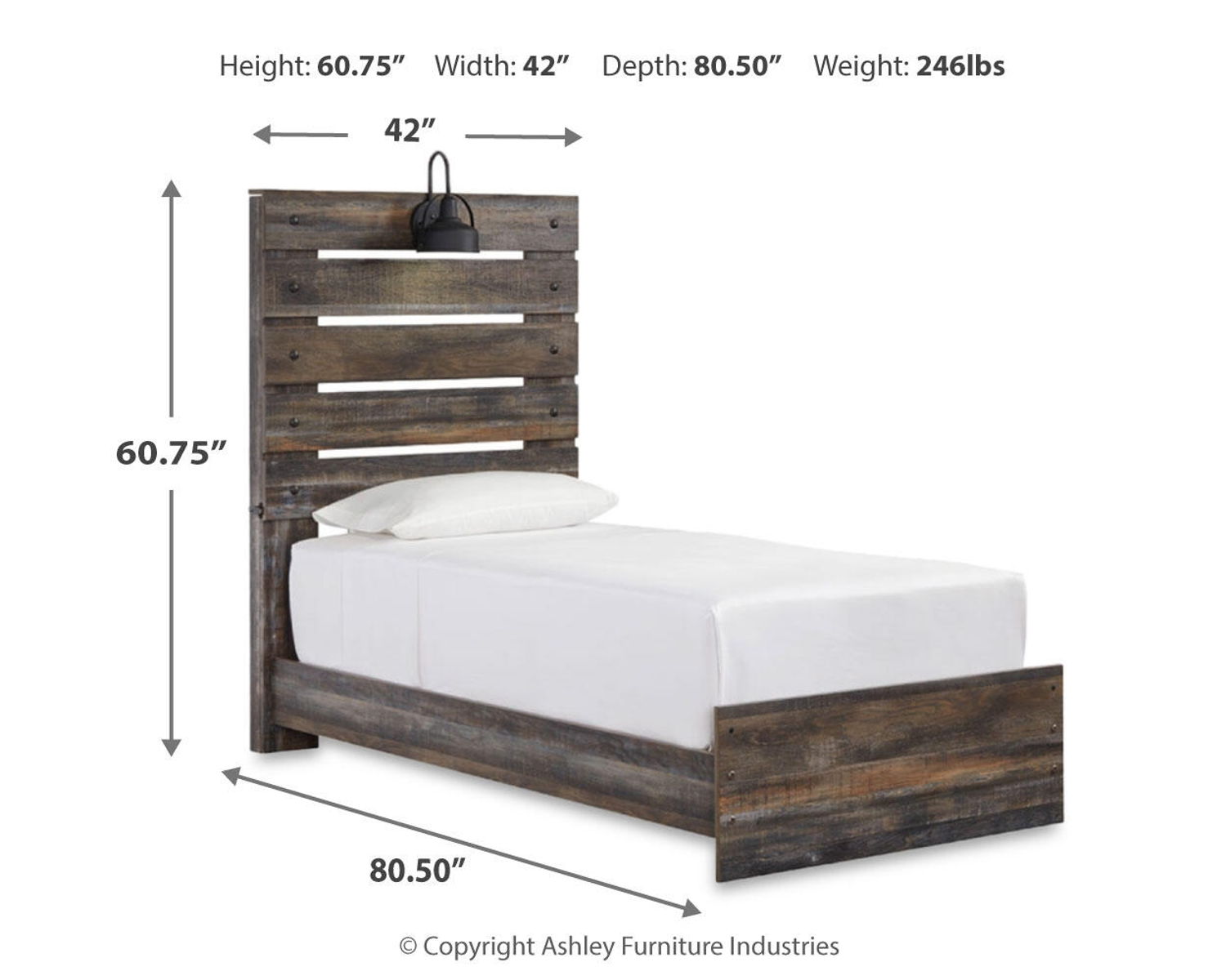Drystan - Panel Bed - Image 40