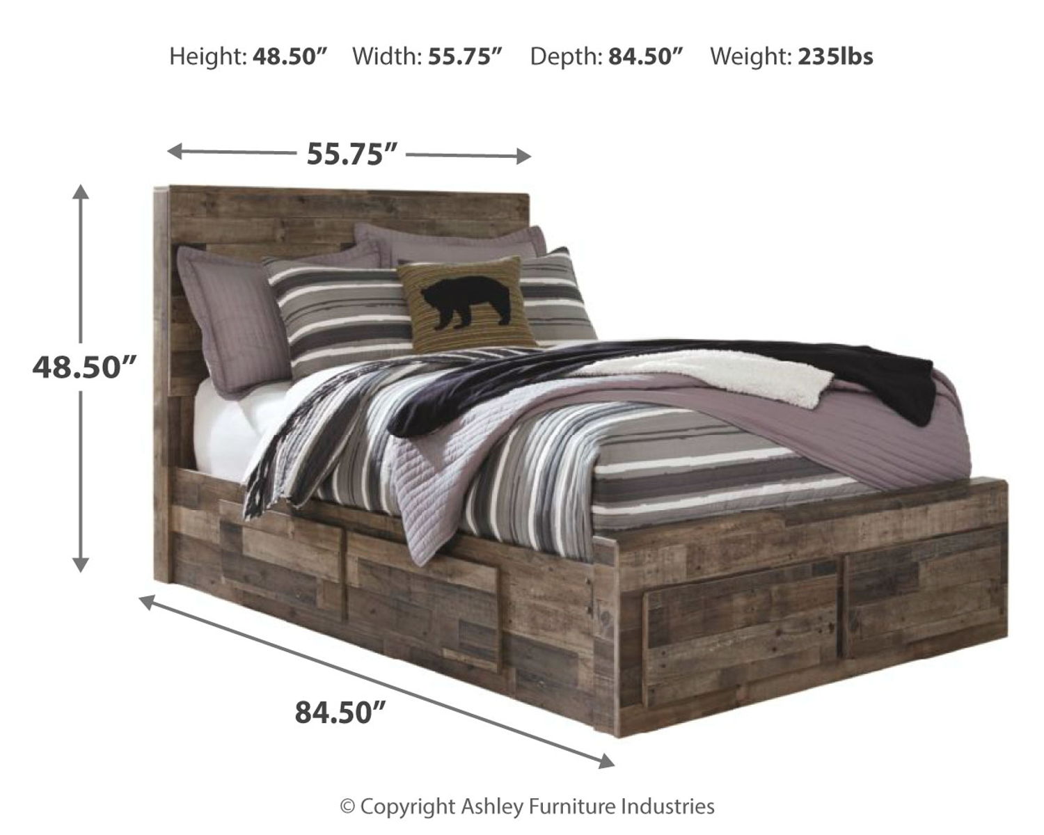 Derekson - Panel Bed - Image 22