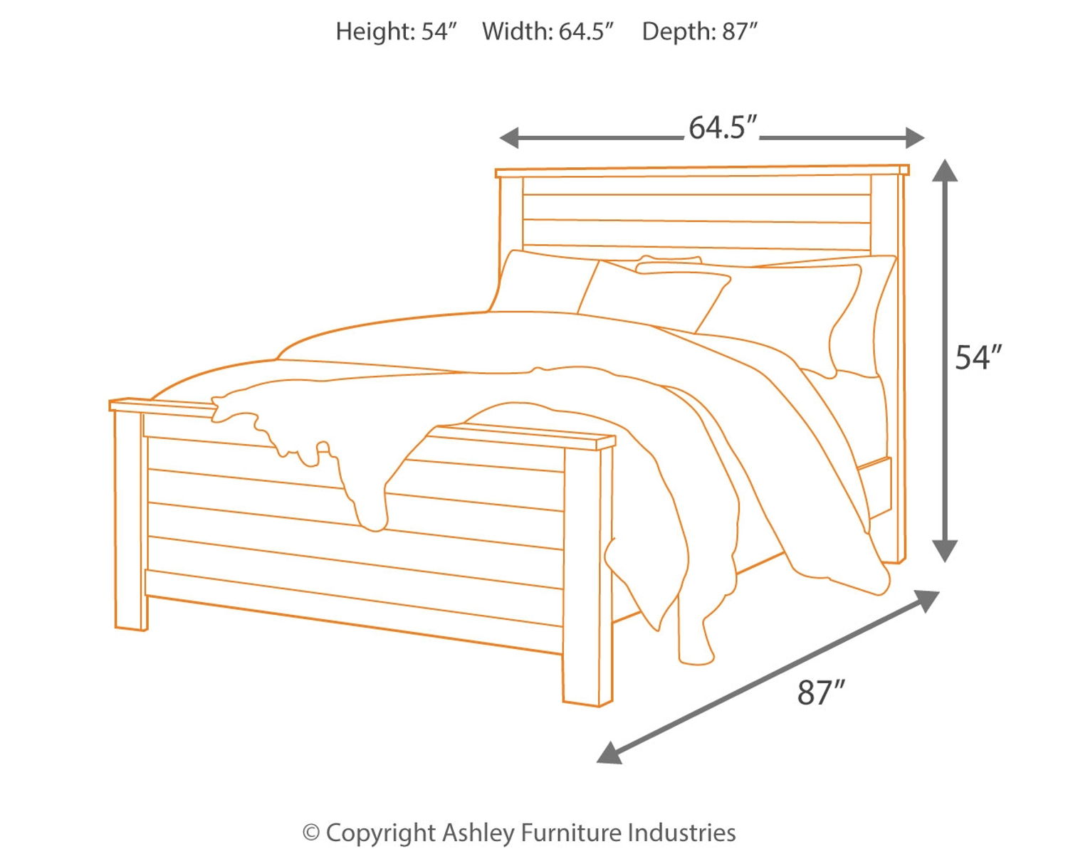 Porter - Panel Bed - Image 8