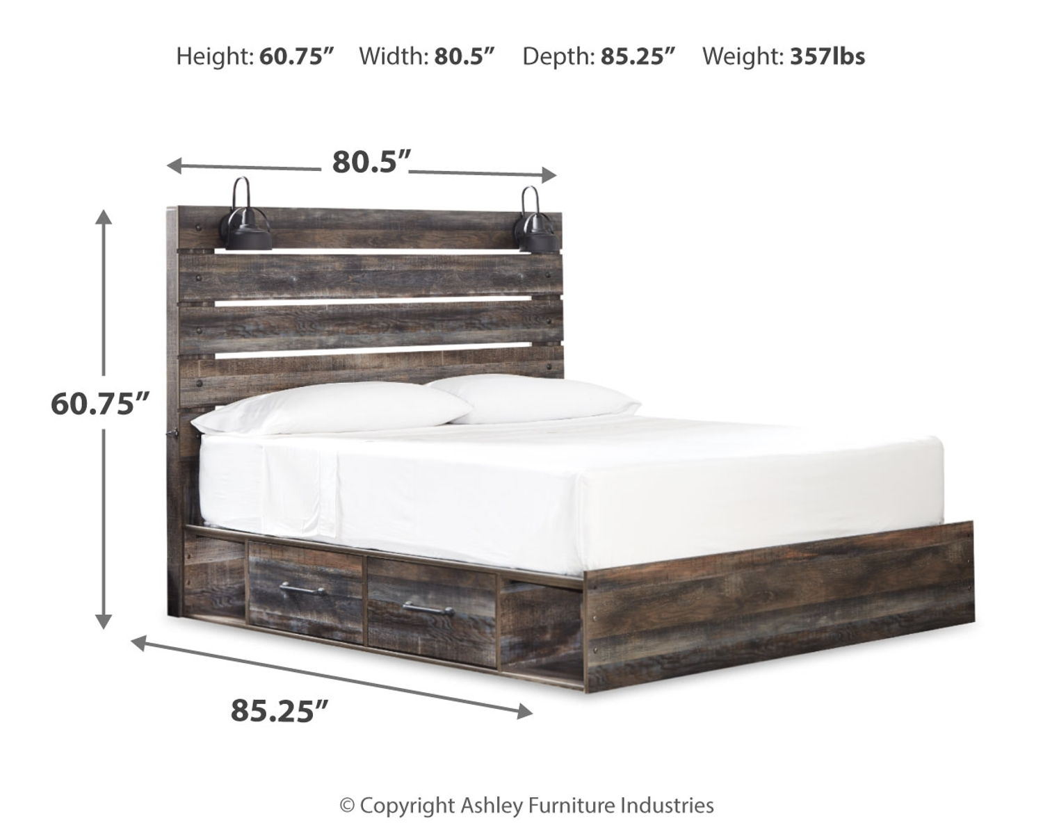 Drystan - Panel Bed - Image 36