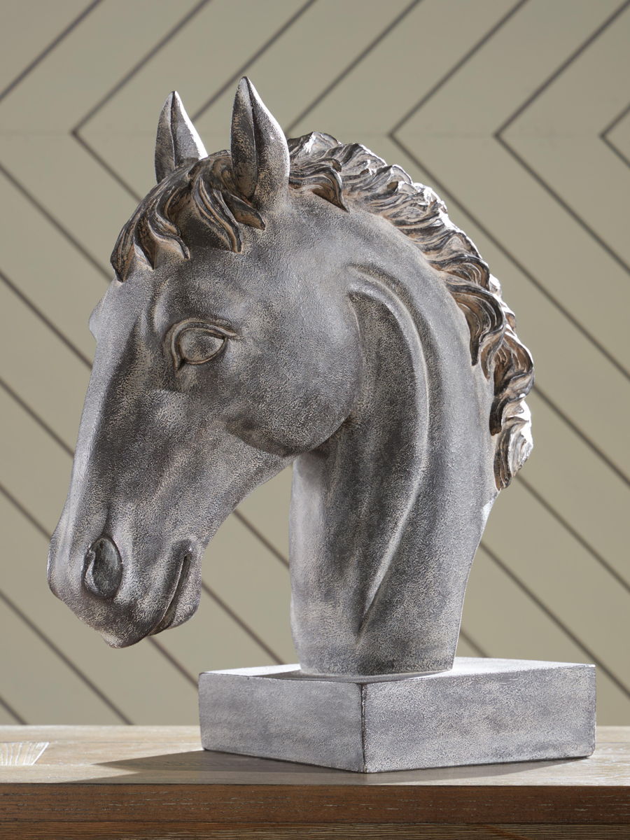Carnlow - Sculpture - Antique Black - Image 4