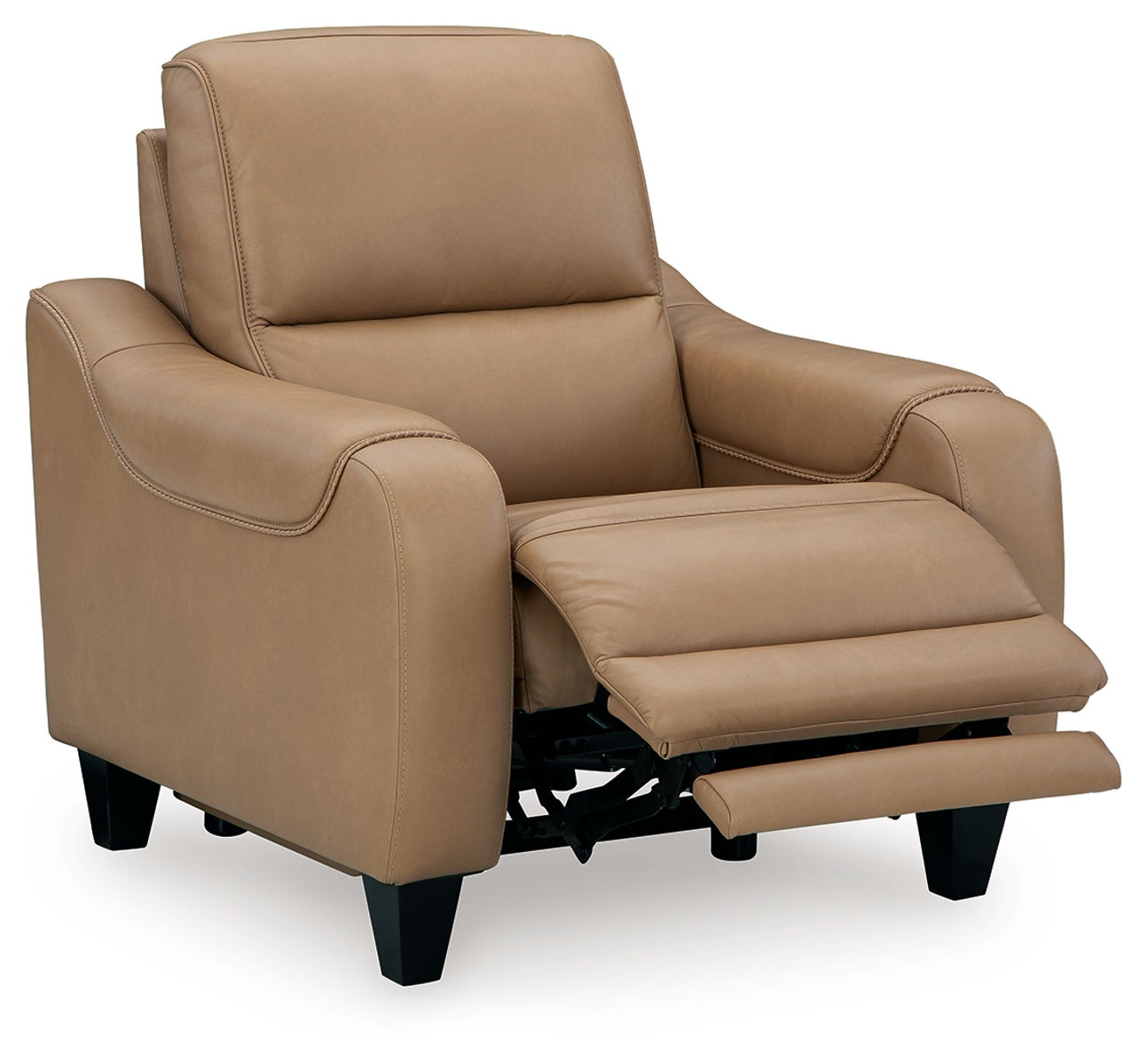 Mosswell - Power Recliner With Adj Headrest - Toffee - Image 6