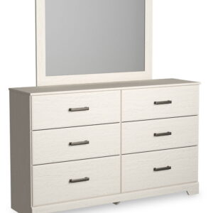Stelsie - Dresser, Mirror - White