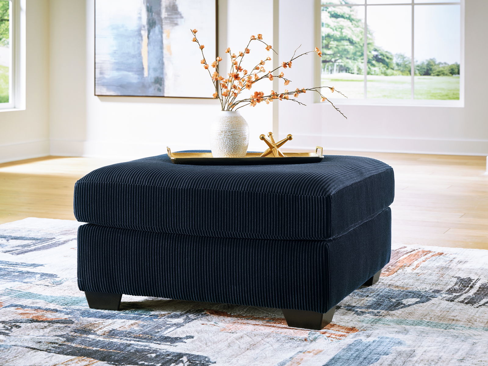 SimpleJoy - Oversized Accent Ottoman - Image 3