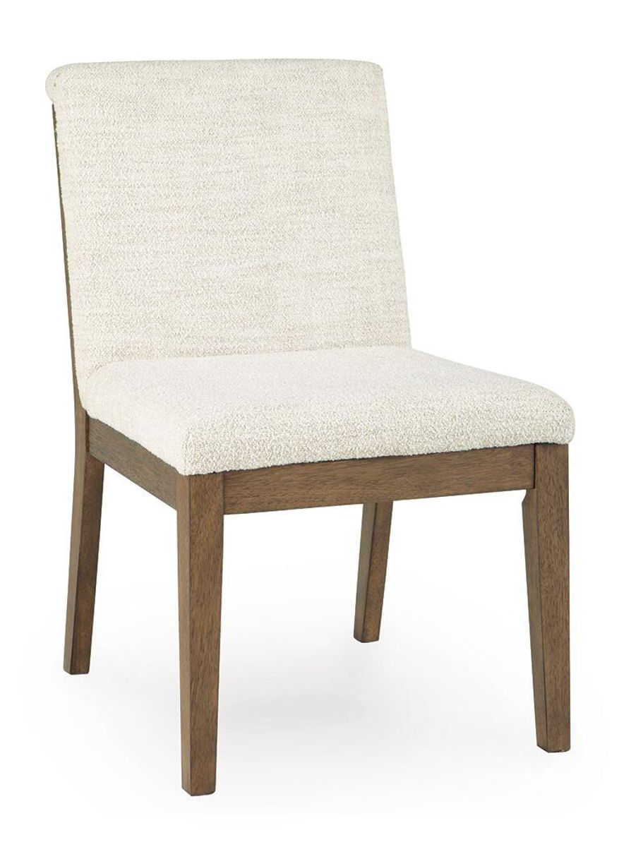 Marxmore - Dining Upholstered Side Chair (Set of 2) - Beige / Brown - Image 5