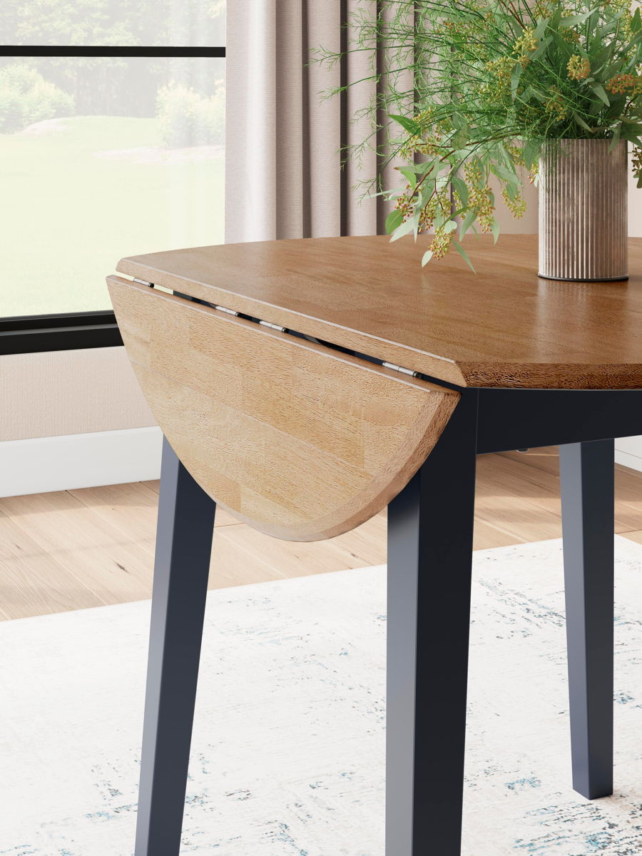 Gesthaven - Round Dining Room Drop Leaf Table - Image 23
