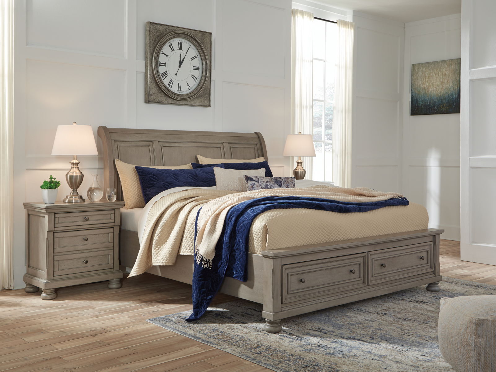 Lettner - Sleigh Bed - Image 5