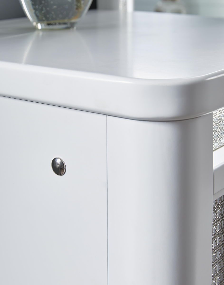 Chalanna - Vanity With Mirror - White - Image 8