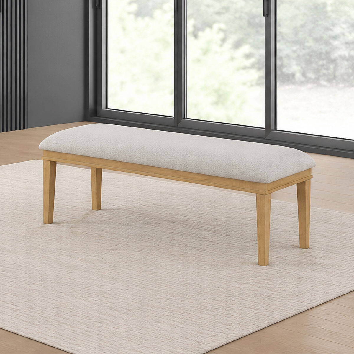 Essence - Dining Bench With Natural Cushion - Image 9