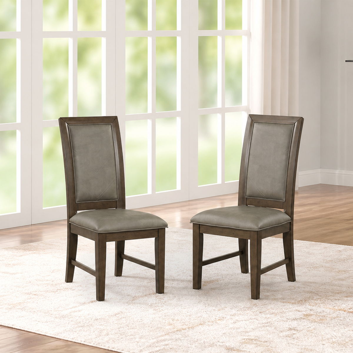 Cityscape - Dining Chair (Set of 2) - Dark Brown - Image 11